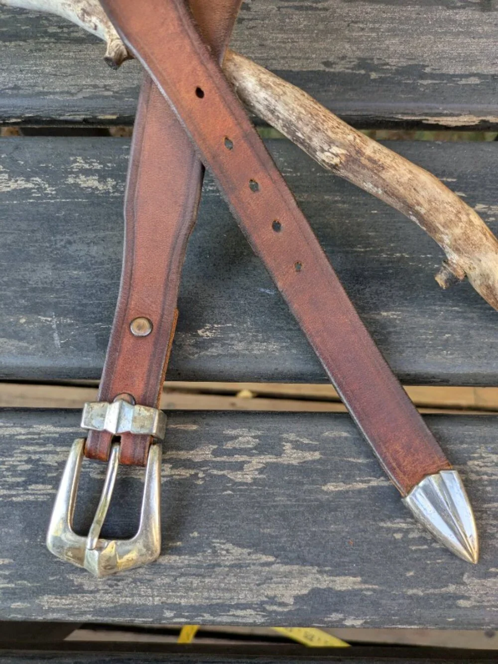 VTG Sears Roebuck R.O.E.B Western Ranger Belt Set Size 34 Handcrafted Tucson AZ